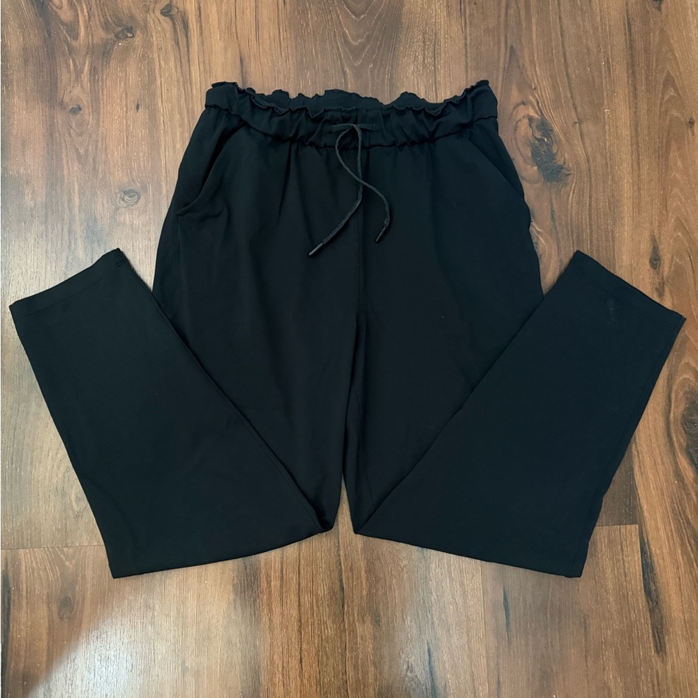 Lululemon Black Drawstring Jogger Pants